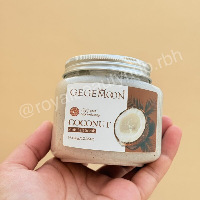 GEGEMOON Coconut Bath Salt Scrub 350g