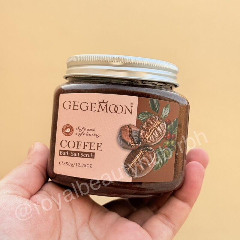 GEGEMOON Coffee Bath Salt Scrub