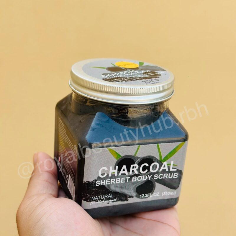 Wokali Natural Charcoal Body Scrub