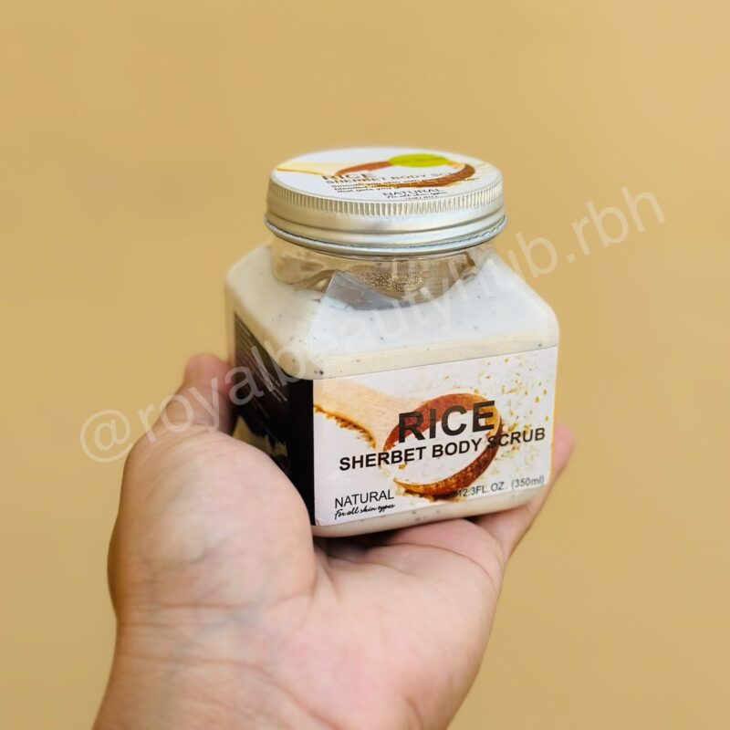 Wokali Rice Body Scrub